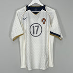 Shop 2004/06 PORTUGAL C.RONALDO #17 AWAY SHIRT (M) NIKE, classic football shirts, vintage football shirts & retro soccer jerseys at Cult Kits