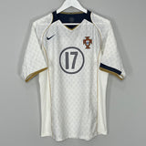 Shop 2004/06 PORTUGAL C.RONALDO #17 AWAY SHIRT (M) NIKE, classic football shirts, vintage football shirts & retro soccer jerseys at Cult Kits