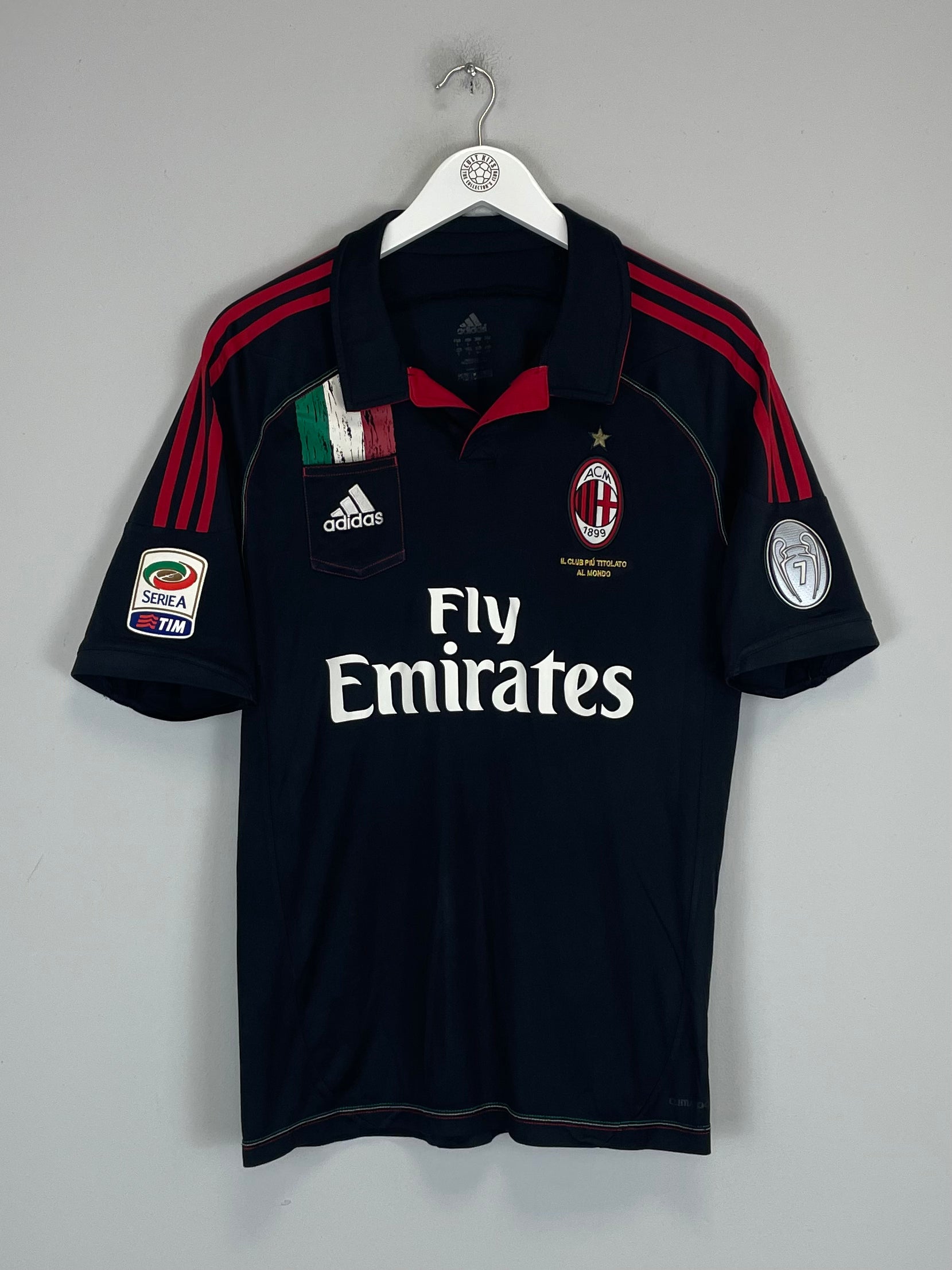 Shop 2012/13 AC MILAN ABBIATI #32 THIRD SHIRT (L) ADIDAS, classic football shirts, vintage football shirts & retro soccer jerseys at Cult Kits