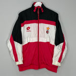 1995/96 AC MILAN TRACK JACKET (M) LOTTO