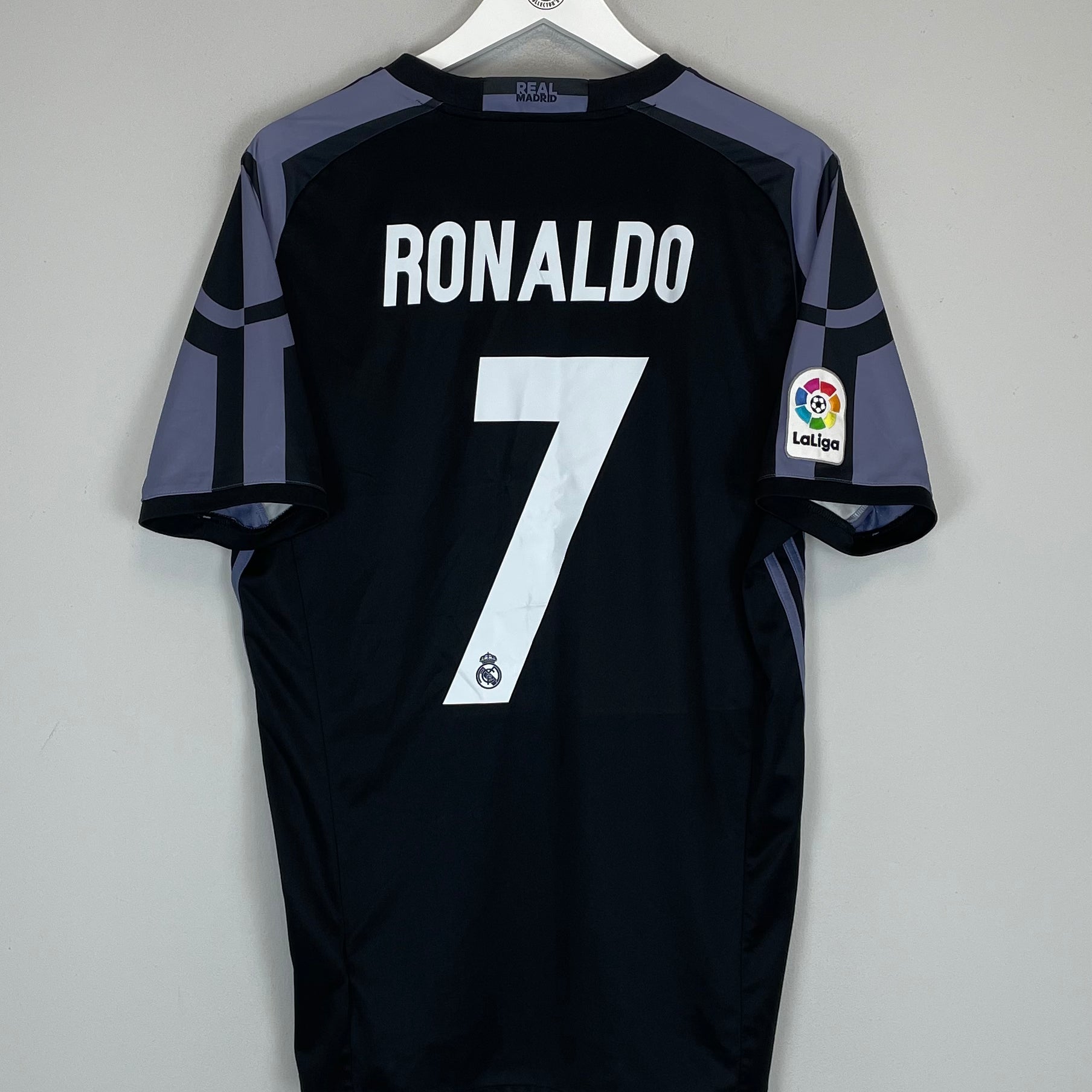 Shop 2016/17 REAL MADRID RONALDO #7 THIRD SHIRT (L) ADIDAS, classic football shirts, vintage football shirts & retro soccer jerseys at Cult Kits