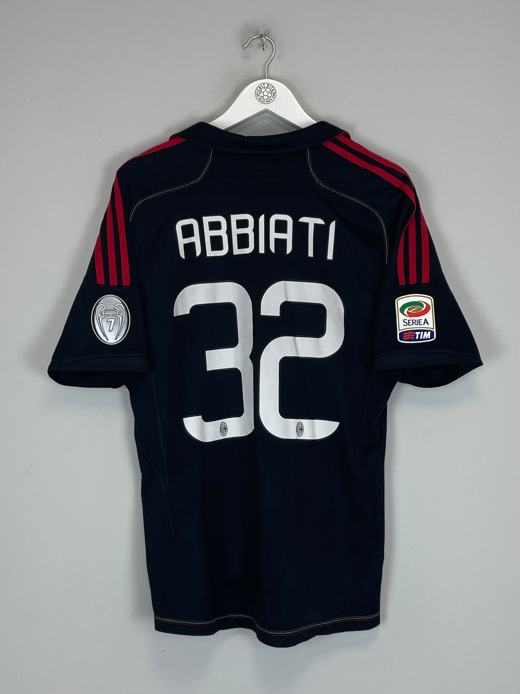 Shop 2012/13 AC MILAN ABBIATI #32 THIRD SHIRT (L) ADIDAS, classic football shirts, vintage football shirts & retro soccer jerseys at Cult Kits