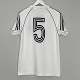 1974 GERMANY #5 *ADIDAS ORIGINALS RE-ISSUE* HOME SHIRT (M) ADIDAS