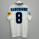 Shop 1995/97 ENGLAND GASCOIGNE #8 HOME SHIRT (L) UMBRO, classic football shirts, vintage football shirts & retro soccer jerseys at Cult Kits