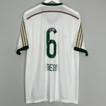 2013/14 PALMEIRAS DIEGO #6 *CENTENARY* AWAY SHIRT (L) ADIDAS