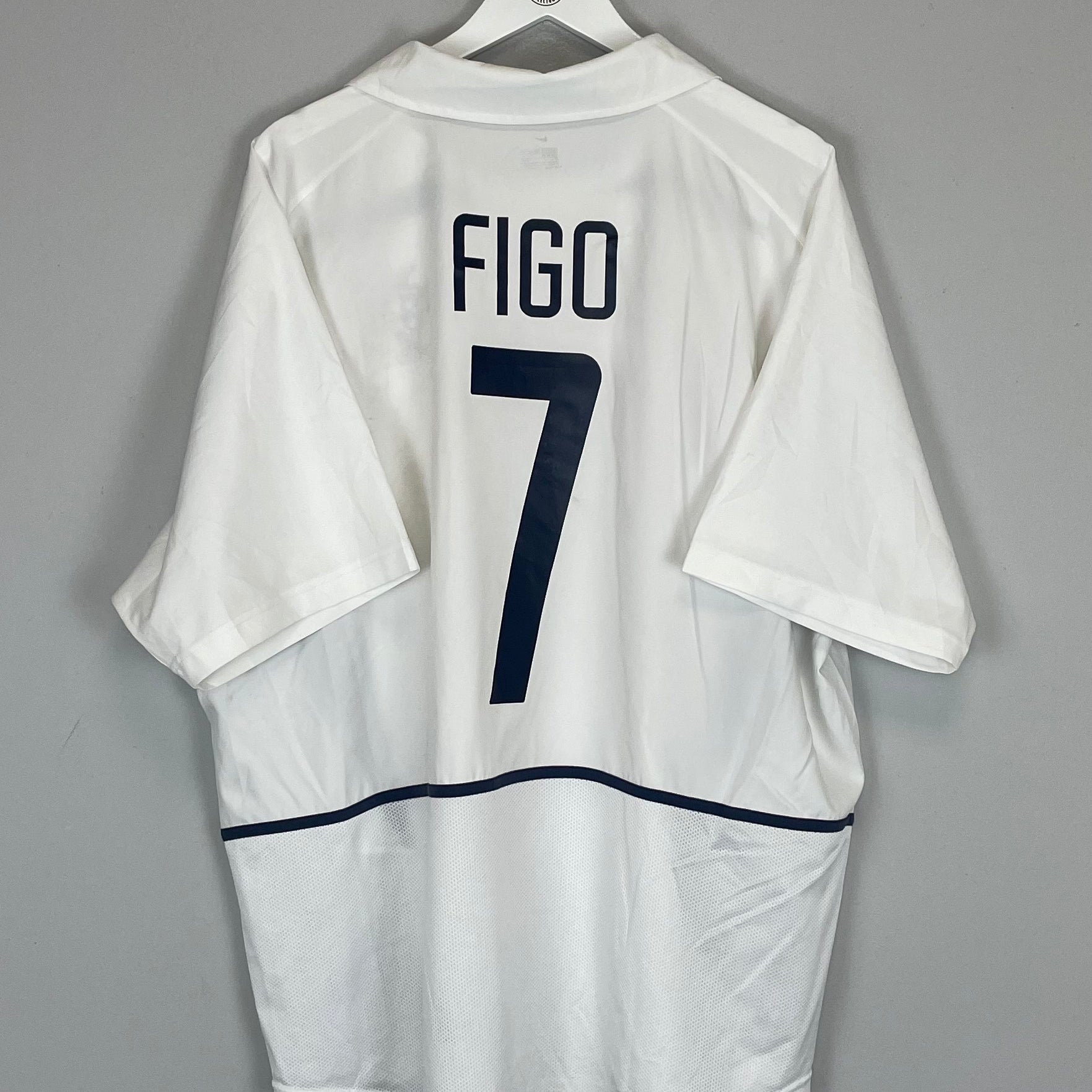 Shop 2002/03 PORTUGAL FIGO #7 AWAY SHIRT (XXL) NIKE, classic football shirts, vintage football shirts & retro soccer jerseys at Cult Kits