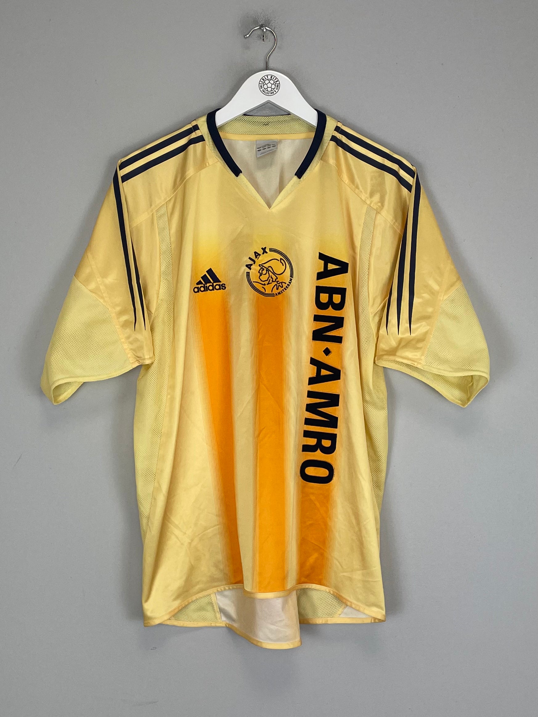 Shop 2004/05 AJAX AWAY SHIRT (L) ADIDAS, classic football shirts, vintage football shirts & retro soccer jerseys at Cult Kits