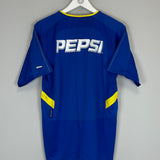 2003/04 BOCA JUNIORS HOME SHIRT (M) NIKE
