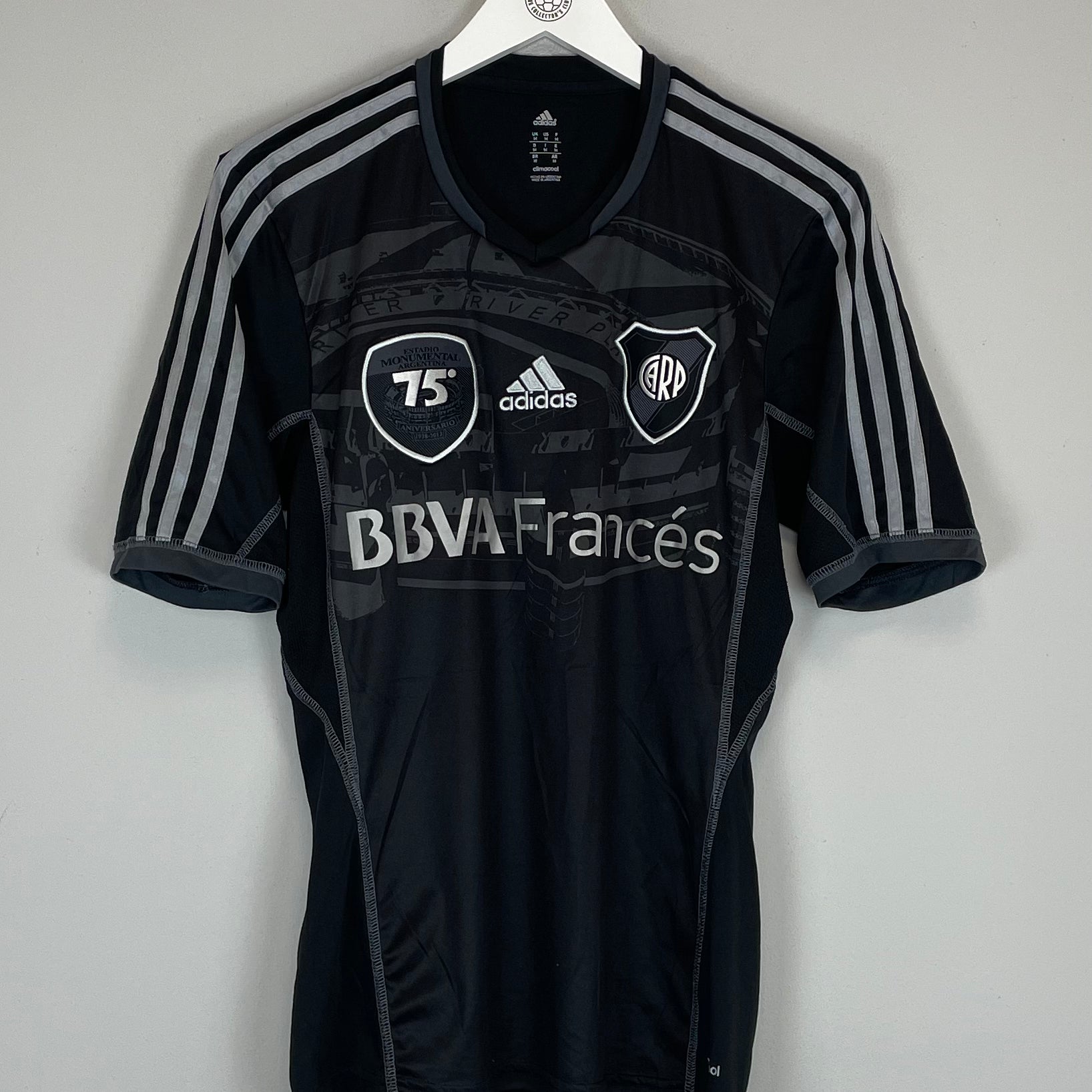 Shop 2013/14 RIVER PLATE *75 YEAR* AWAY SHIRT (M) ADIDAS, classic football shirts, vintage football shirts & retro soccer jerseys at Cult Kits