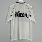 Shop 1997 SANTOS HOME SHIRT (M) UMBRO, classic football shirts, vintage football shirts & retro soccer jerseys at Cult Kits