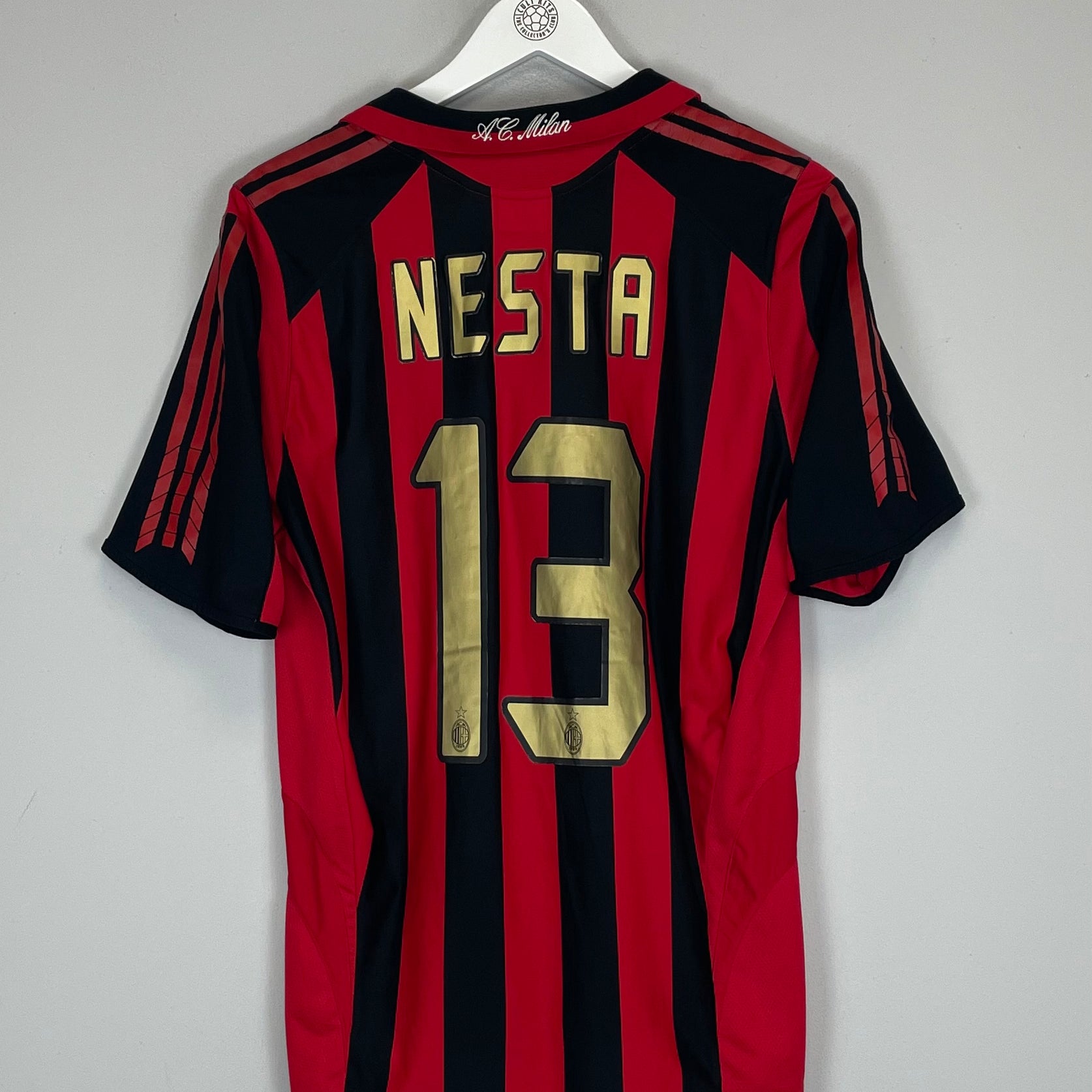 2005/06 AC MILAN NESTA #13 HOME SHIRT (M) ADIDAS – Cult Kits