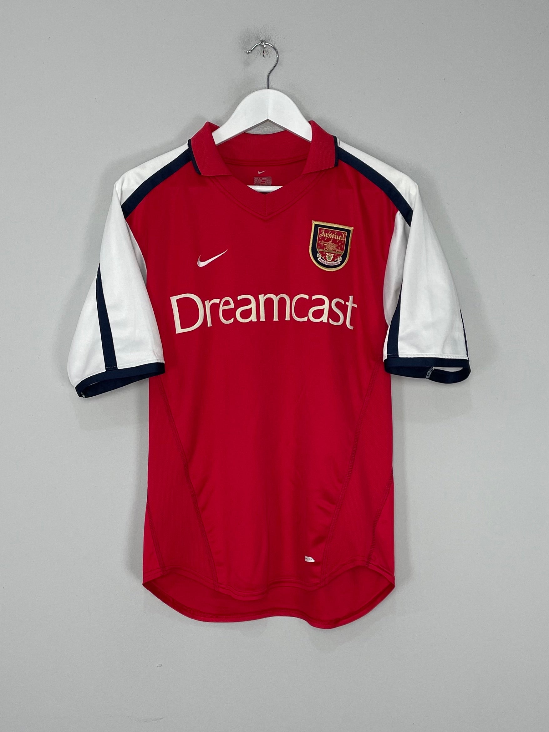 Shop 2000/02 ARSENAL HENRY #14 HOME SHIRT (S) NIKE, classic football shirts, vintage football shirts & retro soccer jerseys at Cult Kits
