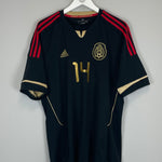 Shop 2011/12 MEXICO CHICHARITO #14 AWAY SHIRT (XL) ADIDAS, classic football shirts, vintage football shirts & retro soccer jerseys at Cult Kits