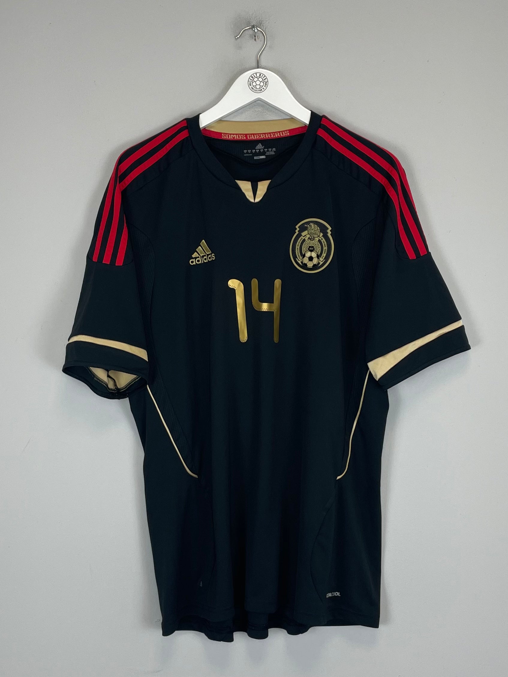 Shop 2011/12 MEXICO CHICHARITO #14 AWAY SHIRT (XL) ADIDAS, classic football shirts, vintage football shirts & retro soccer jerseys at Cult Kits
