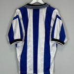 Shop 1997/98 SHEFFIELD WEDNESDAY HOME SHIRT (M) PUMA, classic football shirts, vintage football shirts & retro soccer jerseys at Cult Kits