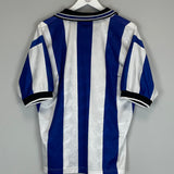 Shop 1997/98 SHEFFIELD WEDNESDAY HOME SHIRT (M) PUMA, classic football shirts, vintage football shirts & retro soccer jerseys at Cult Kits