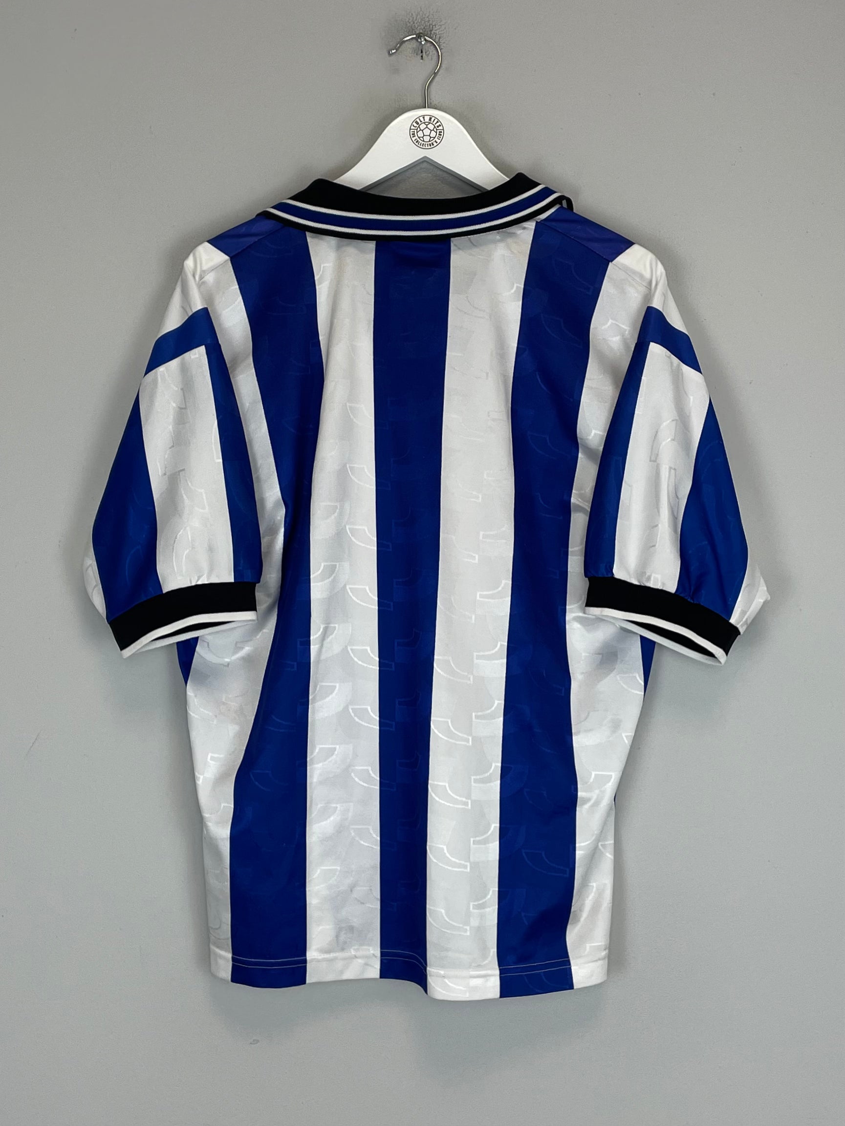 Shop 1997/98 SHEFFIELD WEDNESDAY HOME SHIRT (M) PUMA, classic football shirts, vintage football shirts & retro soccer jerseys at Cult Kits