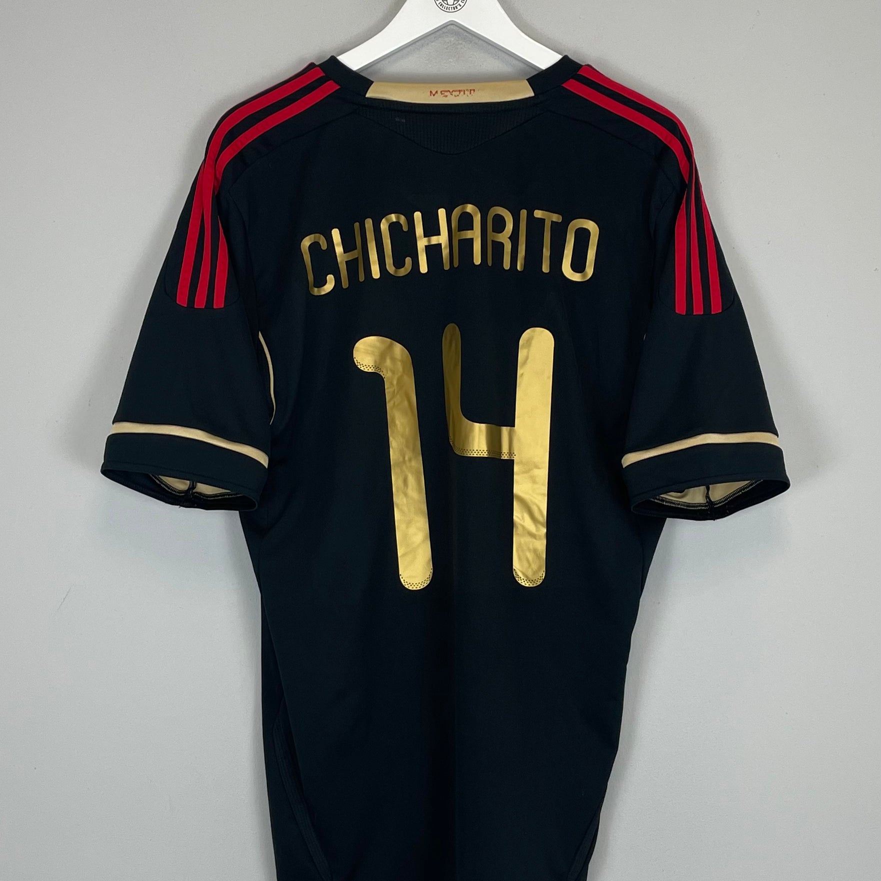 Shop 2011/12 MEXICO CHICHARITO #14 AWAY SHIRT (XL) ADIDAS, classic football shirts, vintage football shirts & retro soccer jerseys at Cult Kits