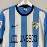 2013/14 MALAGA HOME SHIRT (M) NIKE