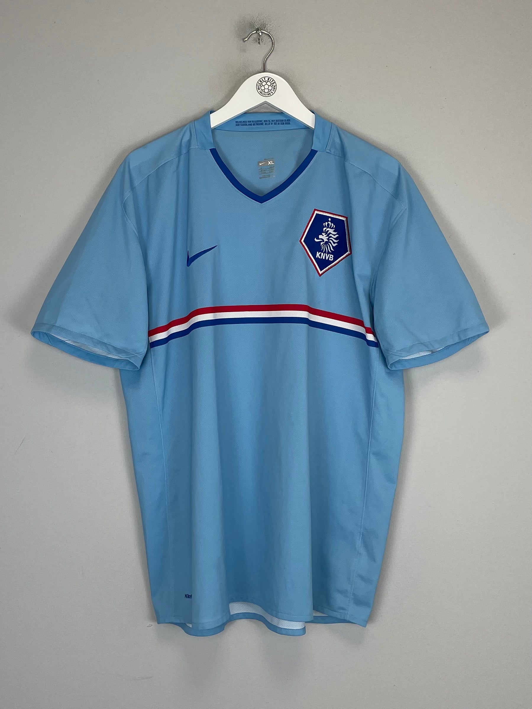 Shop 2008/09 NETHERLANDS AWAY SHIRT (XL) NIKE, classic football shirts, vintage football shirts & retro soccer jerseys at Cult Kits