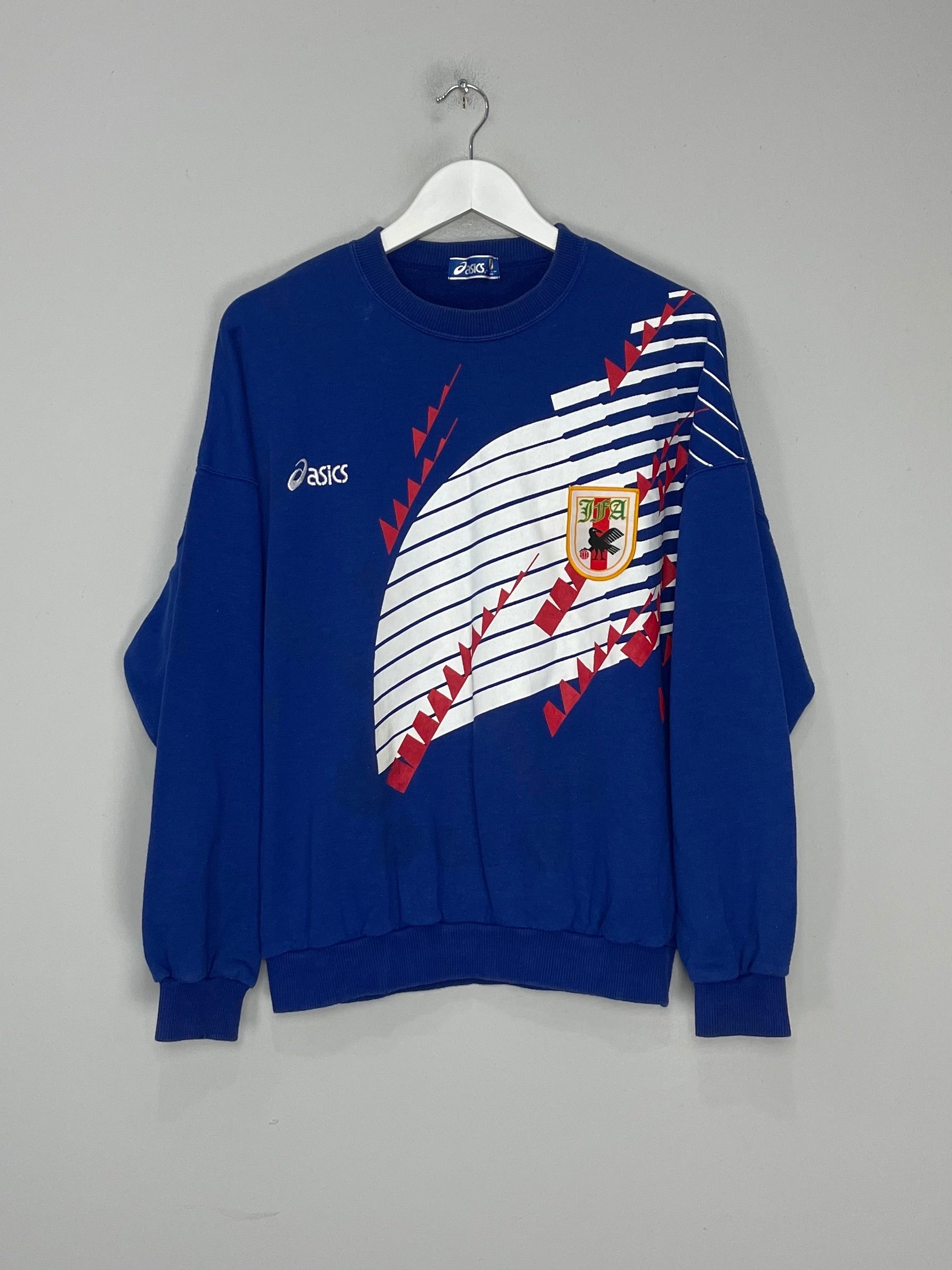 Shop 1993/94 JAPAN SWEATSHIRT (S) ASICS, classic football shirts, vintage football shirts & retro soccer jerseys at Cult Kits