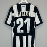 Shop 2012/13 JUVENTUS PIRLO #21 HOME SHIRT (L) NIKE, classic football shirts, vintage football shirts & retro soccer jerseys at Cult Kits