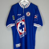 1998/99 CRUZ AZUL HOME SHIRT (XL) FILA