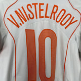 Shop 2004/06 NETHERLANDS V.NISTELROOY #10 AWAY SHIRT (S) NIKE, classic football shirts, vintage football shirts & retro soccer jerseys at Cult Kits