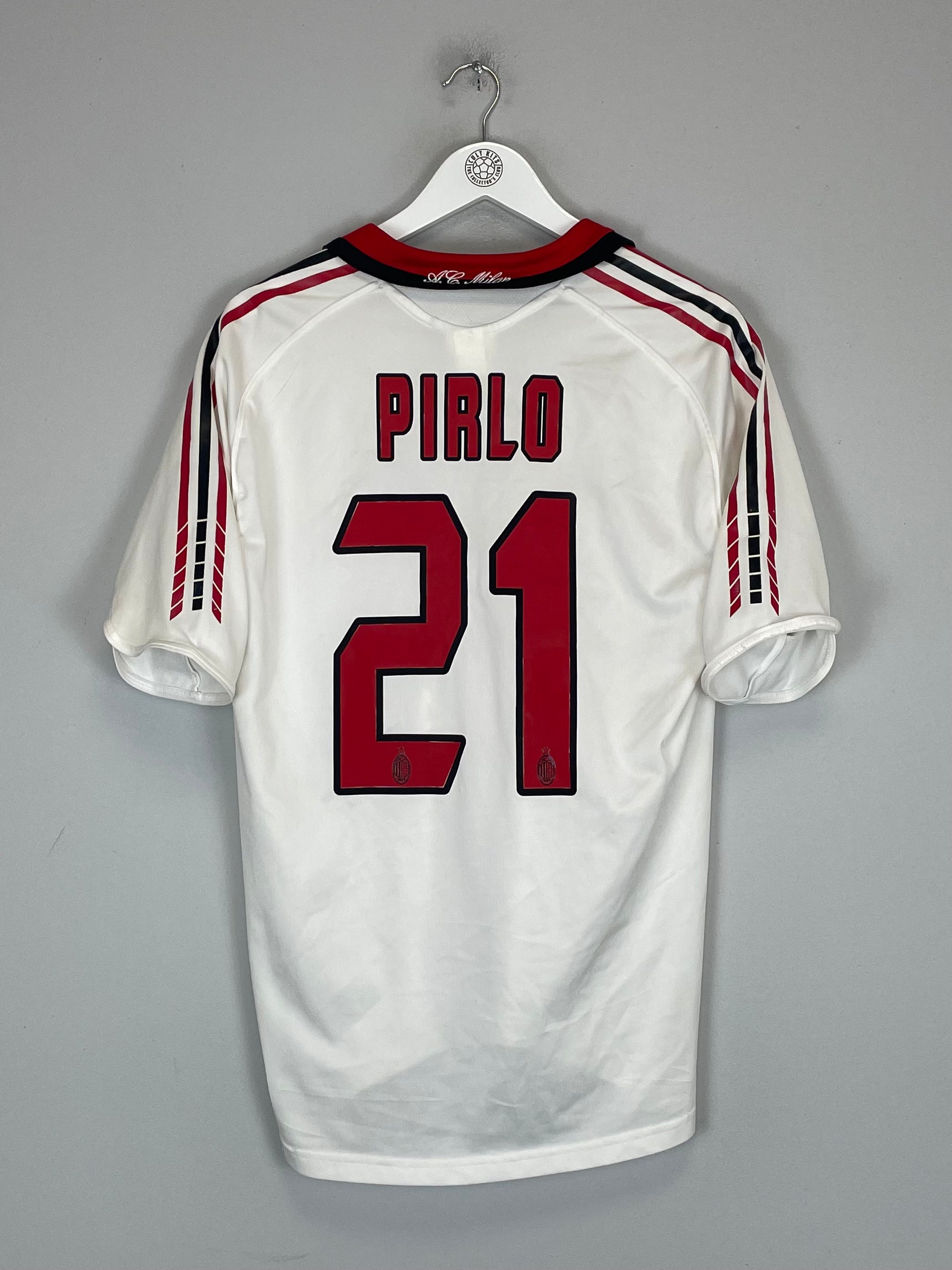 Shop 2005/06 AC MILAN PIRLO #21 AWAY SHIRT (M) ADIDAS, classic football shirts, vintage football shirts & retro soccer jerseys at Cult Kits