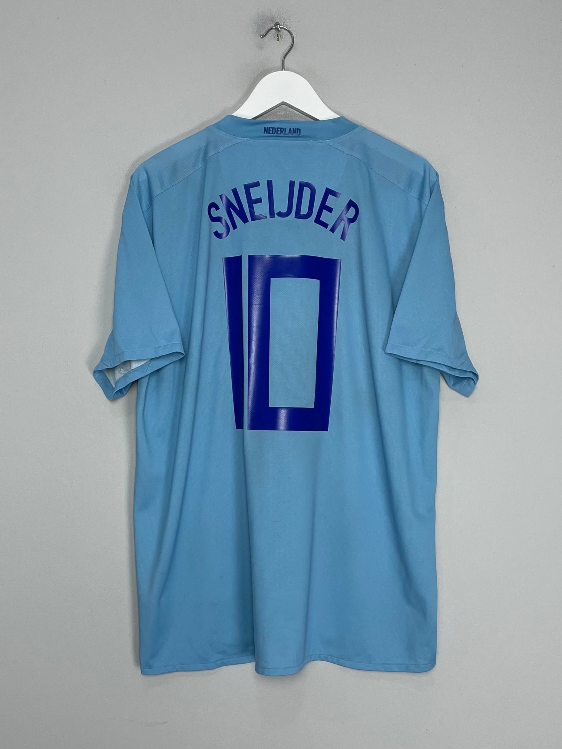 2008/09 NETHERLANDS SNEIJDER #10 AWAY SHIRT (XL) NIKE