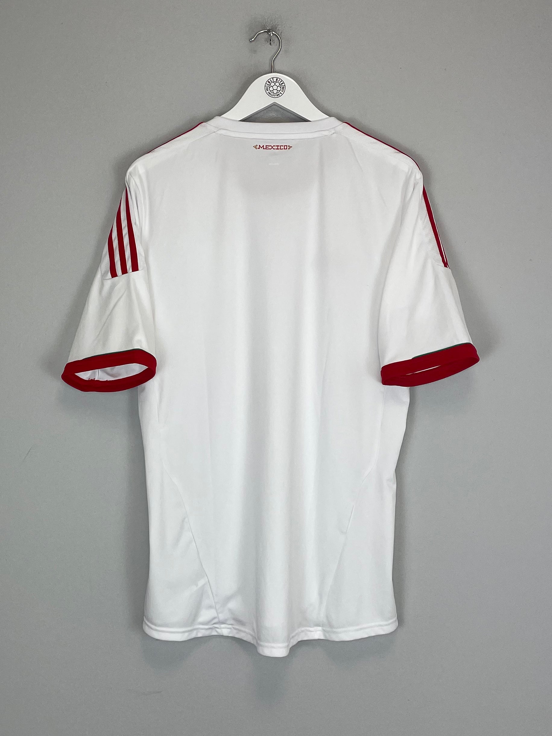 Shop 2013/14 MEXICO AWAY SHIRT (L) ADIDAS, classic football shirts, vintage football shirts & retro soccer jerseys at Cult Kits