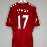 2010/12 LIVERPOOL MAXI #17 HOME SHIRT (L) ADIDAS