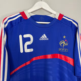 Shop 2007/08 FRANCE HENRY #12 HOME SHIRT (XL) ADIDAS, classic football shirts, vintage football shirts & retro soccer jerseys at Cult Kits