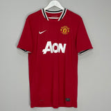 Shop 2011/12 MANCHESTER UNITED ROONEY #10 HOME SHIRT (L) NIKE, classic football shirts, vintage football shirts & retro soccer jerseys at Cult Kits