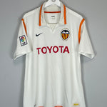 Shop 2007/08 VALENCIA DAVID VILLA #7 HOME SHIRT (L) NIKE, classic football shirts, vintage football shirts & retro soccer jerseys at Cult Kits