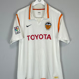 Shop 2007/08 VALENCIA DAVID VILLA #7 HOME SHIRT (L) NIKE, classic football shirts, vintage football shirts & retro soccer jerseys at Cult Kits