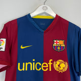 2006/07 BARCELONA RONALDINHO #10 HOME SHIRT (M) NIKE