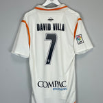 Shop 2007/08 VALENCIA DAVID VILLA #7 HOME SHIRT (L) NIKE, classic football shirts, vintage football shirts & retro soccer jerseys at Cult Kits