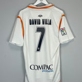 Shop 2007/08 VALENCIA DAVID VILLA #7 HOME SHIRT (L) NIKE, classic football shirts, vintage football shirts & retro soccer jerseys at Cult Kits