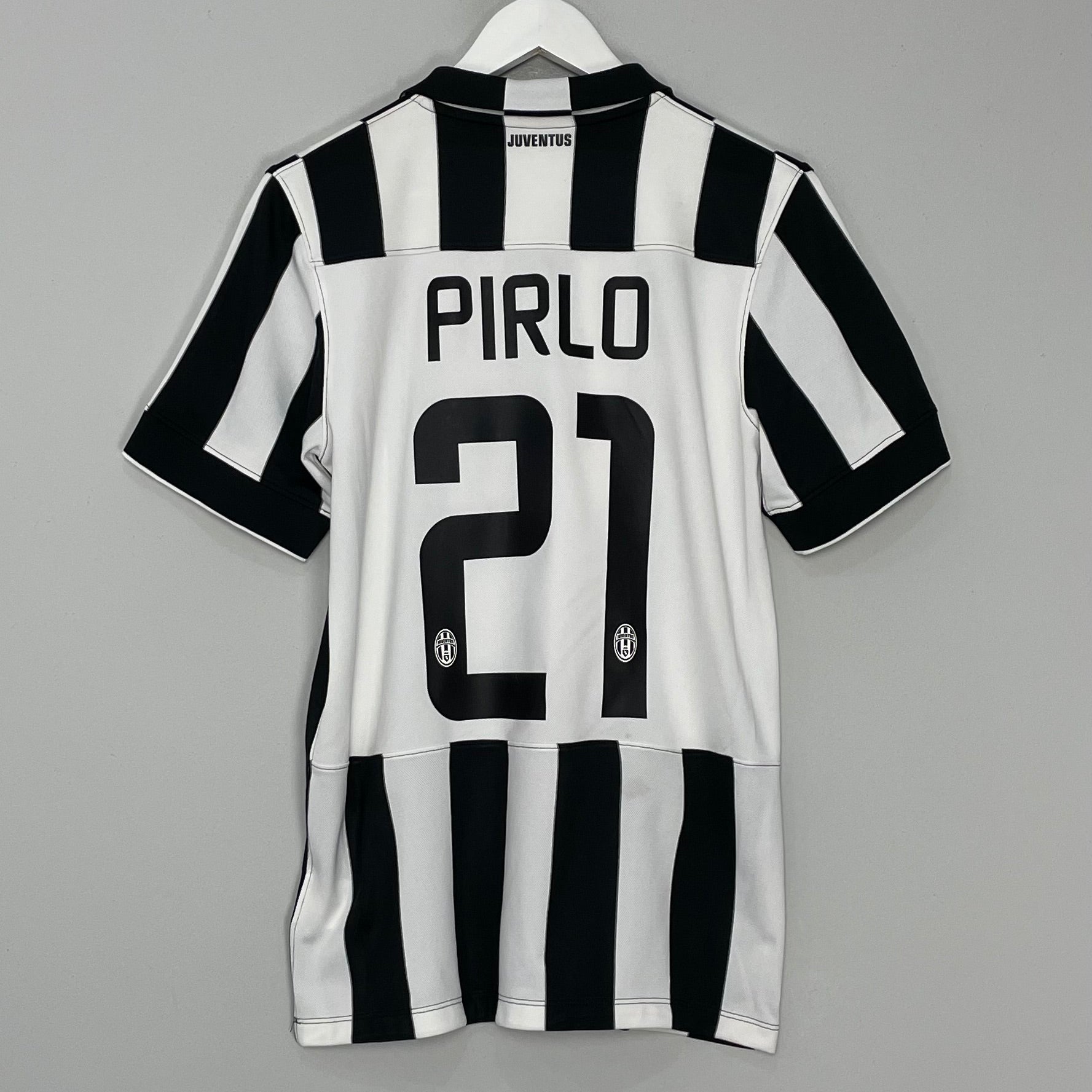 Shop 2014/15 JUVENTUS PIRLO #21 HOME SHIRT (S) NIKE, classic football shirts, vintage football shirts & retro soccer jerseys at Cult Kits