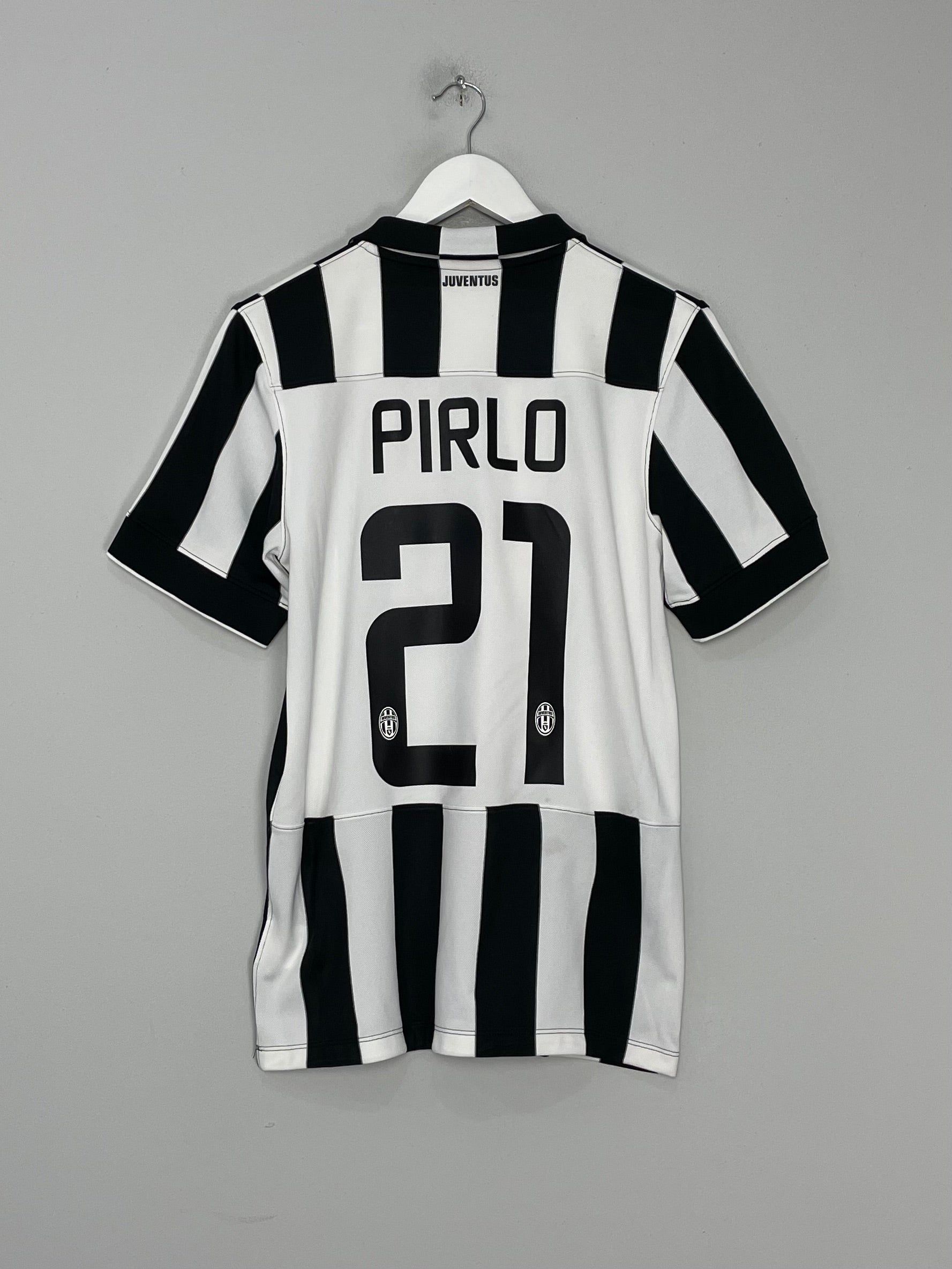 Shop 2014/15 JUVENTUS PIRLO #21 HOME SHIRT (S) NIKE, classic football shirts, vintage football shirts & retro soccer jerseys at Cult Kits