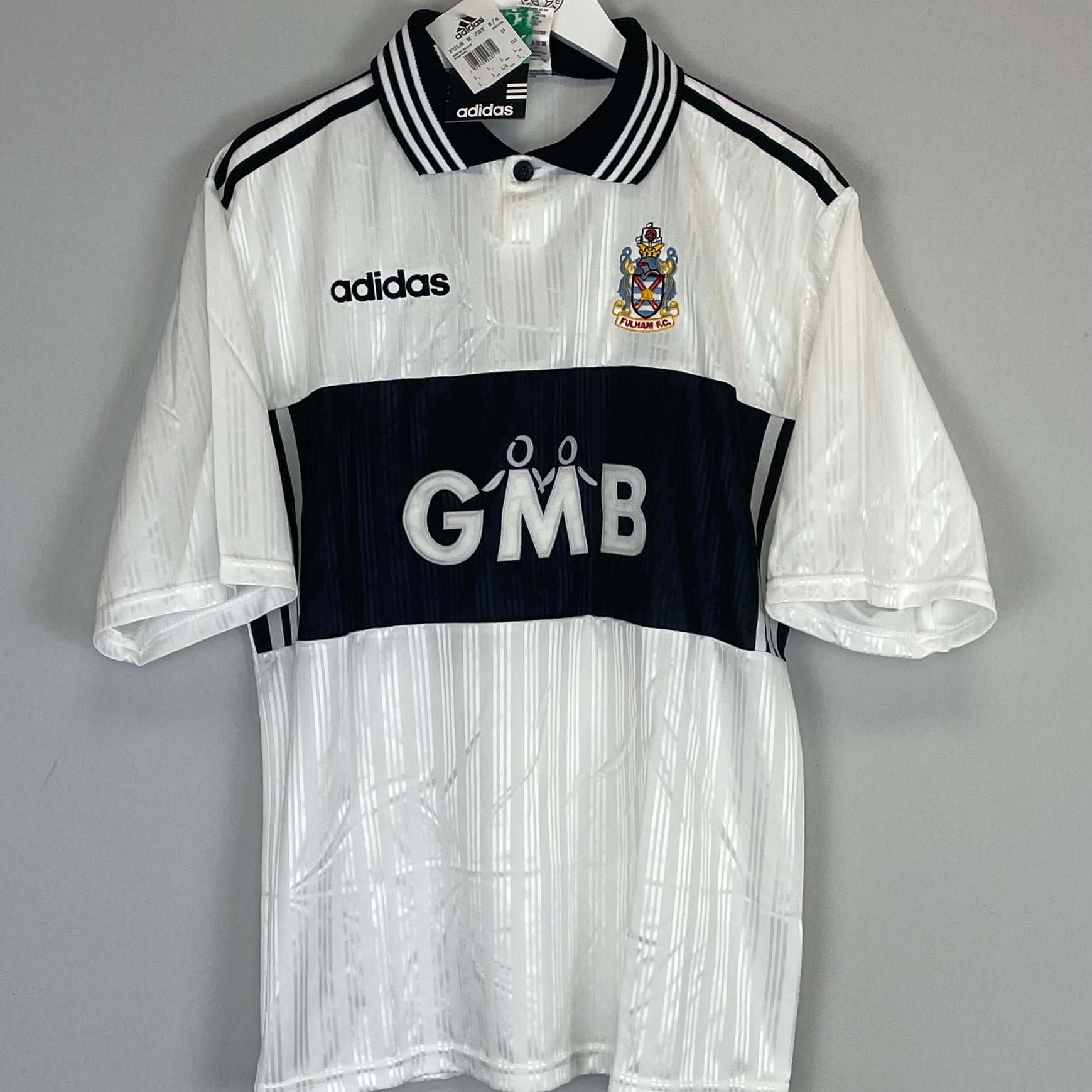 Shop 1997/98 FULHAM *BNWT* HOME SHIRT (L) ADIDAS, classic football shirts, vintage football shirts & retro soccer jerseys at Cult Kits