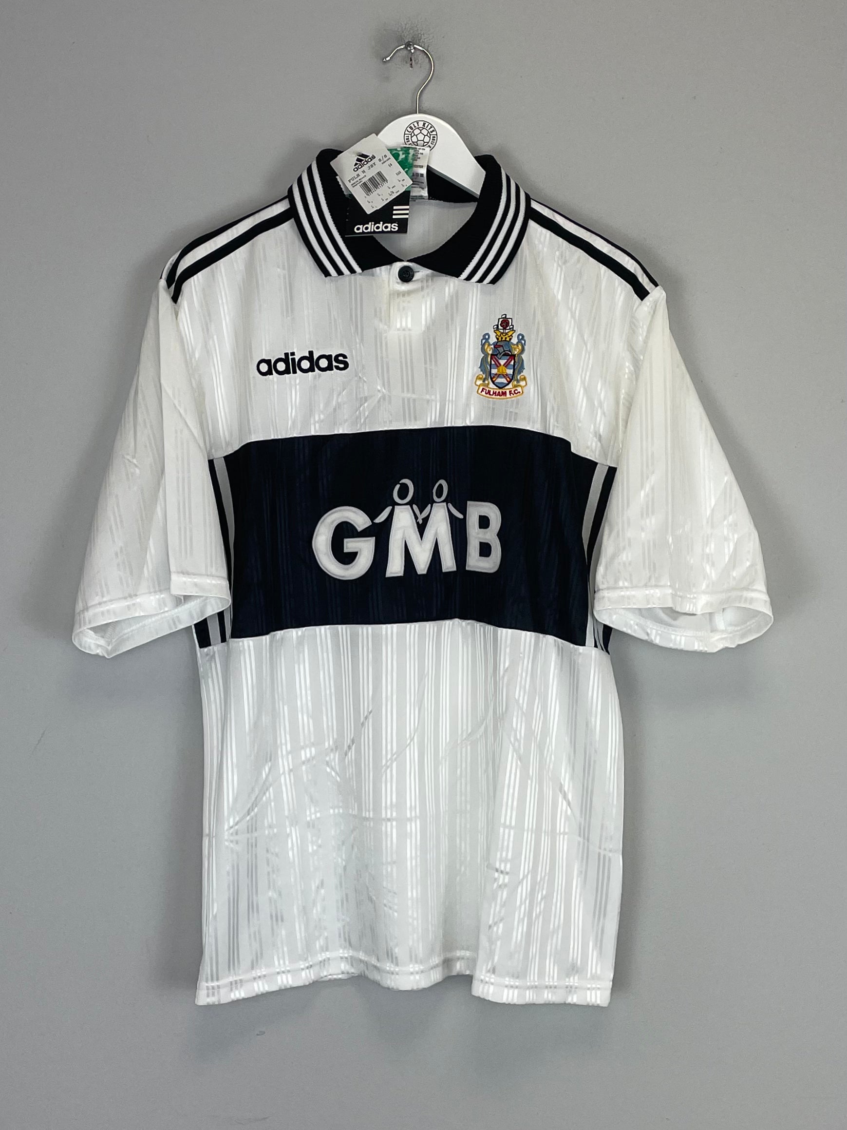Shop 1997/98 FULHAM *BNWT* HOME SHIRT (L) ADIDAS, classic football shirts, vintage football shirts & retro soccer jerseys at Cult Kits