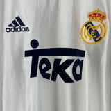 Shop 1998/00 REAL MADRID HOME SHIRT (L) ADIDAS, classic football shirts, vintage football shirts & retro soccer jerseys at Cult Kits