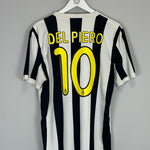 Shop 2009/10 JUVENTUS DEL PIERO #10 HOME SHIRT (L) NIKE, classic football shirts, vintage football shirts & retro soccer jerseys at Cult Kits