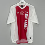 Shop 2002/03 AJAX ZLATAN #9 HOME SHIRT (M) ADIDAS, classic football shirts, vintage football shirts & retro soccer jerseys at Cult Kits
