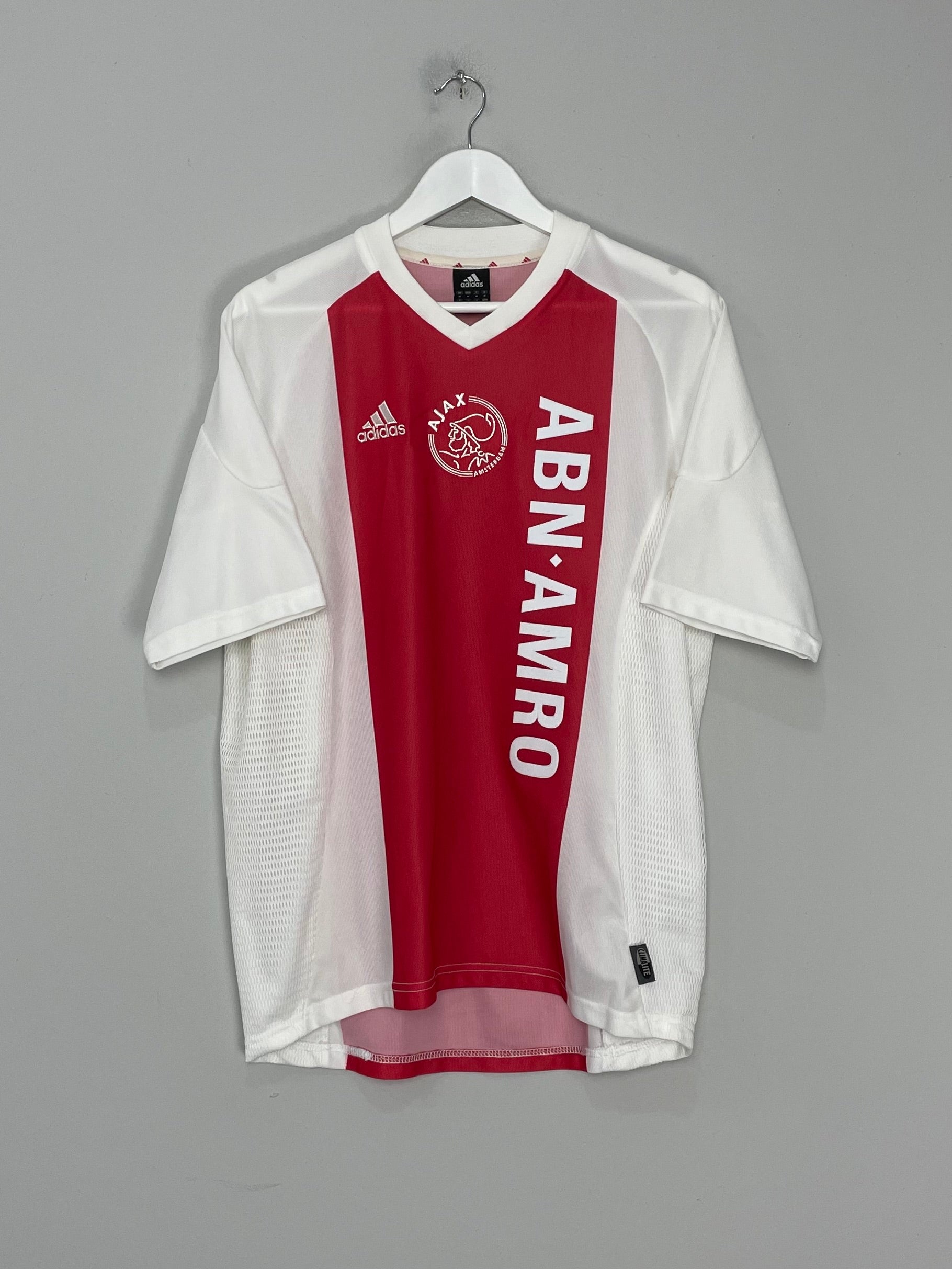 Shop 2002/03 AJAX ZLATAN #9 HOME SHIRT (M) ADIDAS, classic football shirts, vintage football shirts & retro soccer jerseys at Cult Kits