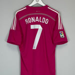 Shop 2014/15 REAL MADRID RONALDO #7 AWAY SHIRT (L) ADIDAS, classic football shirts, vintage football shirts & retro soccer jerseys at Cult Kits