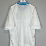Shop 1997/98 MARSEILLE HOME SHIRT (L) ADIDAS, classic football shirts, vintage football shirts & retro soccer jerseys at Cult Kits