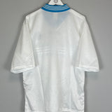 Shop 1997/98 MARSEILLE HOME SHIRT (L) ADIDAS, classic football shirts, vintage football shirts & retro soccer jerseys at Cult Kits